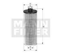 Filtro olio Cartuccia filtro HU 6018 z MANN-FILTER per OPEL ASTRA J GTC ASTRA J
