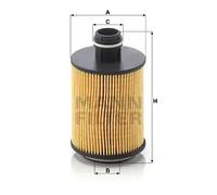 Filtro olio Cartuccia filtro HU 7004/1 x MANN-FILTER per SAAB OPEL CHEVROLET