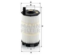Filtro olio MANN-FILTER HU 7005 x