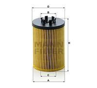 Filtro olio Cartuccia filtro HU 715/5 x MANN-FILTER per BMW ALPINA MORGAN