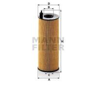Filtro olio Cartuccia filtro HU 721/5 x MANN-FILTER per BMW ALPINA
