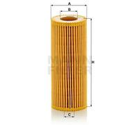 Filtro olio MANN-FILTER HU 722 y