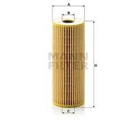 Filtro olio MANN-FILTER HU 727/1 x