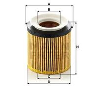 MANN-FILTER HU 8002 x KIT Filtro olio