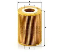 Filtro olio Cartuccia filtro HU 820/1 y MANN-FILTER per OPEL CHEVROLET