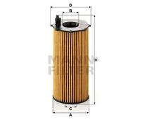 Filtro olio MANN-FILTER HU 820/2 x
