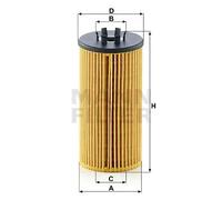 Filtro olio Cartuccia filtro HU 835/1 z MANN-FILTER per AUDI VW