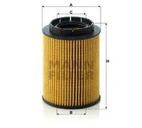 Filtro olio Cartuccia filtro HU 932/7 x MANN-FILTER per VW TOUAREG