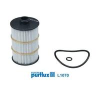Filtro olio Cartuccia filtro L1070 PURFLUX per AUDI BENTLEY