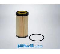 Filtro olio Cartuccia filtro L1075 PURFLUX per AUDI VW