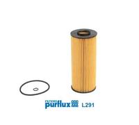 Filtro olio Cartuccia filtro L291 PURFLUX per AUDI SEAT VW SKODA FORD
