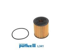 Filtro olio Cartuccia filtro L341 PURFLUX per MINI JEEP FIAT CHRYSLER