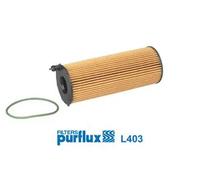 Filtro olio Cartuccia filtro L403 PURFLUX per PORSCHE AUDI VW