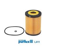 Filtro olio Cartuccia filtro L411 PURFLUX per MERCEDES-BENZ CHRYSLER JEEP