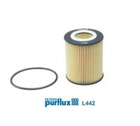 Filtro olio Cartuccia filtro L442 PURFLUX per JAGUAR CITROËN LAND ROVER VW