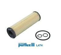 Filtro olio Cartuccia filtro L474 PURFLUX per MERCEDES-BENZ SLK CLASSE E T-Model