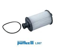Filtro olio Cartuccia filtro L987 PURFLUX per JAGUAR LAND ROVER