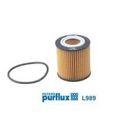 Filtro olio Cartuccia filtro L989 PURFLUX per FORD FORD USA VW