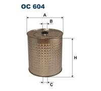 Filtro olio Cartuccia filtro OC 604 FILTRON per MERCEDES-BENZ T2/L Furgone LP