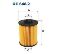 Filtro olio Cartuccia filtro OE 648/2 FILTRON per OPEL SAAB