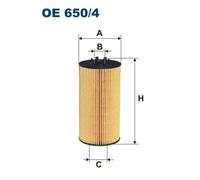 FILTRON OE 650/4 Filtro olio