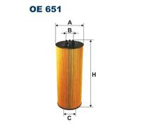 Filtro olio FILTRON OE651