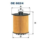 Filtro olio FILTRON OE 662/4