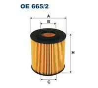 Filtro olio Cartuccia filtro OE 665/2 FILTRON per MAZDA 6 Tre volumi 6 Hatchback