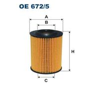 Filtro olio FILTRON OE 672/5