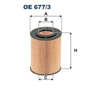Filtro olio Cartuccia filtro OE 677/3 FILTRON per MERCEDES-BENZ CLASSE M