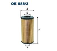 Filtro olio Cartuccia filtro OE 688/2 FILTRON per AUDI VW SEAT SKODA PORSCHE