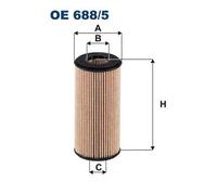 Filtro olio Cartuccia filtro OE 688/5 FILTRON per CUPRA SEAT AUDI VW SKODA