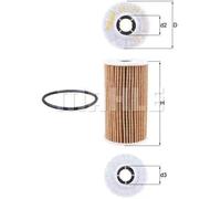 MAHLE Original Magneti Marelli 154072422653 Filtro Olio Passenger Car