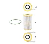 Filtro olio KNECHT OX 1185D