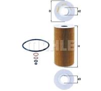 Filtro olio KNECHT OX 126D