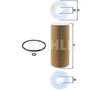 Filtro olio KNECHT OX 143D