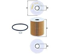 Knecht OX 156D Filtro Motore