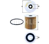 Knecht OX 175D Filtro Motore