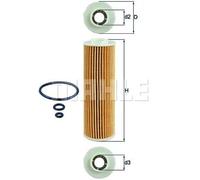 Filtro olio KNECHT OX183/5D1 ECO