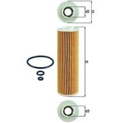 Filtro olio KNECHT OX183/5D1 ECO