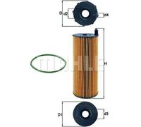 Knecht OX 196/3D Filtro Motore