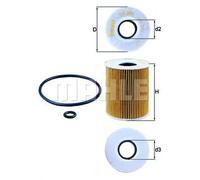 Filtro olio KNECHT OX 203D