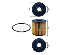 Filtro olio KNECHT OX 210D