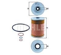 Filtro olio KNECHT OX 32D