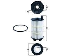 Filtro olio KNECHT OX 350/4D