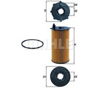 MAHLE ORIGINAL OX 354D Filtro olio