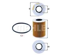 Filtro olio KNECHT OX 369D