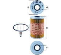 MAHLE ORIGINAL Filtro Olio OX 41D BMW,ALPINA,5 Sedan (E34),5 Touring (E34),5 Sedan (E28),6 Coupe (E24),7 (E32),5 Sedan (E12),7 (E23),B3 (E30)