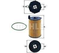 Knecht OX 420D Filtro Motore