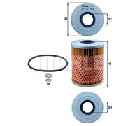 Knecht OX 68D Filtro Motore